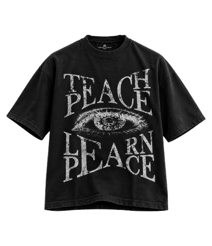 SYNDICATE "TEACH PEACE, LEARN PEACE" TEE