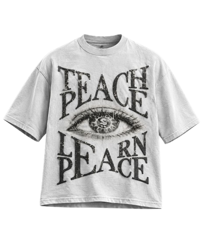 SYNDICATE "TEACH PEACE, LEARN PEACE" TEE