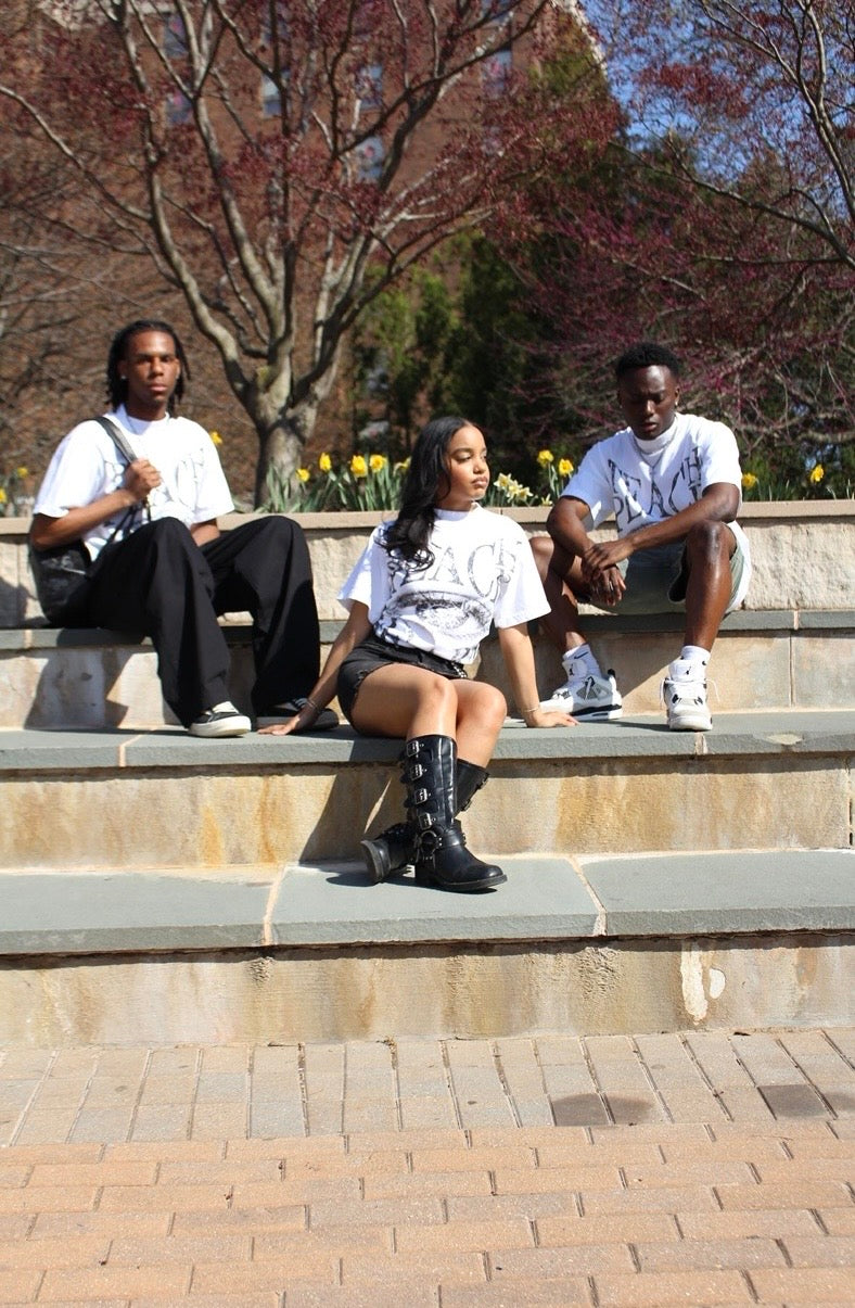SYNDICATE "TEACH PEACE, LEARN PEACE" TEE